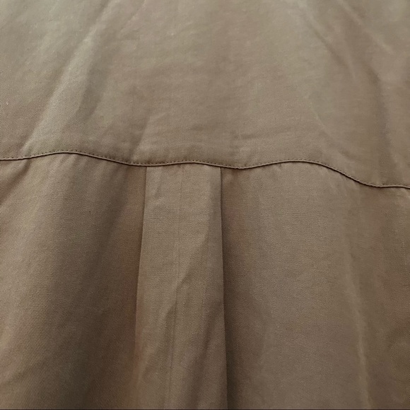 LOVE & LEGEND Sz 24 Brown Shirt Dress Overcoat Shacket - Picture 10 of 12